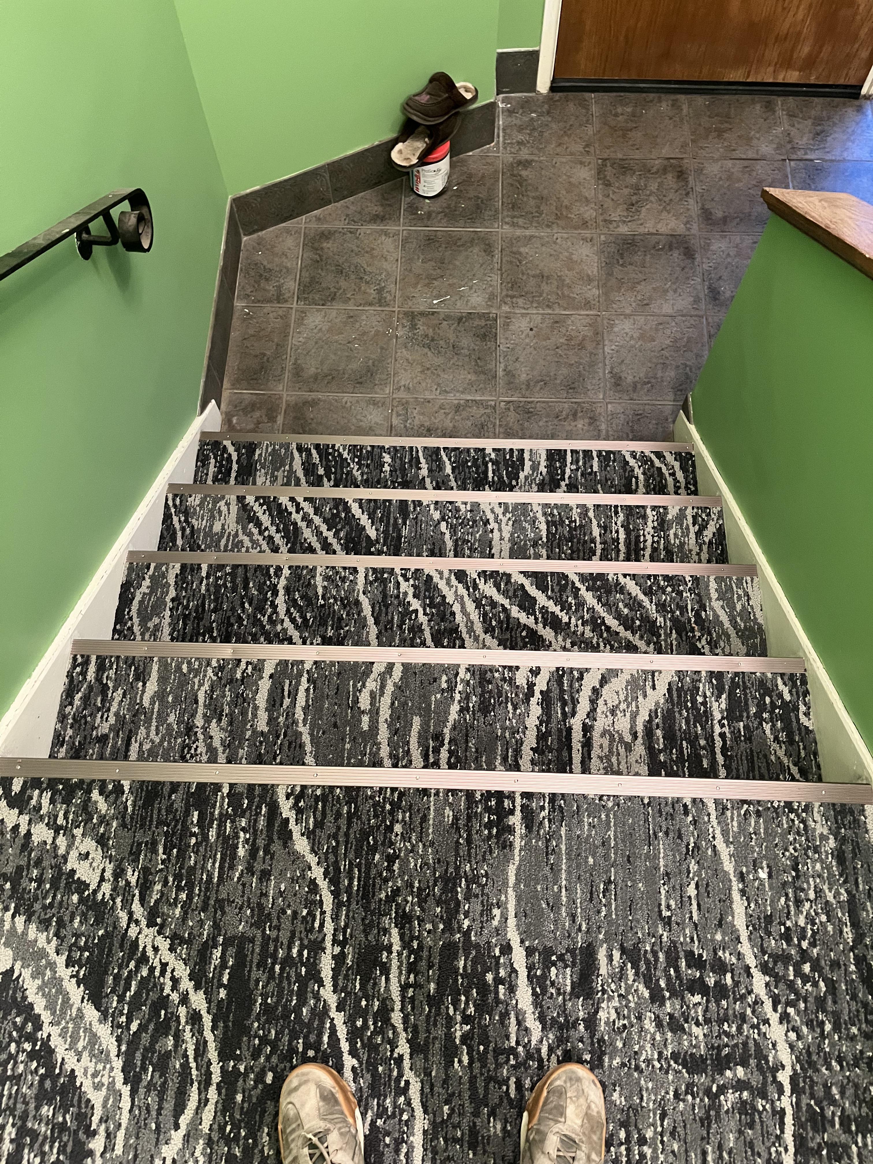 Carpet flooring project