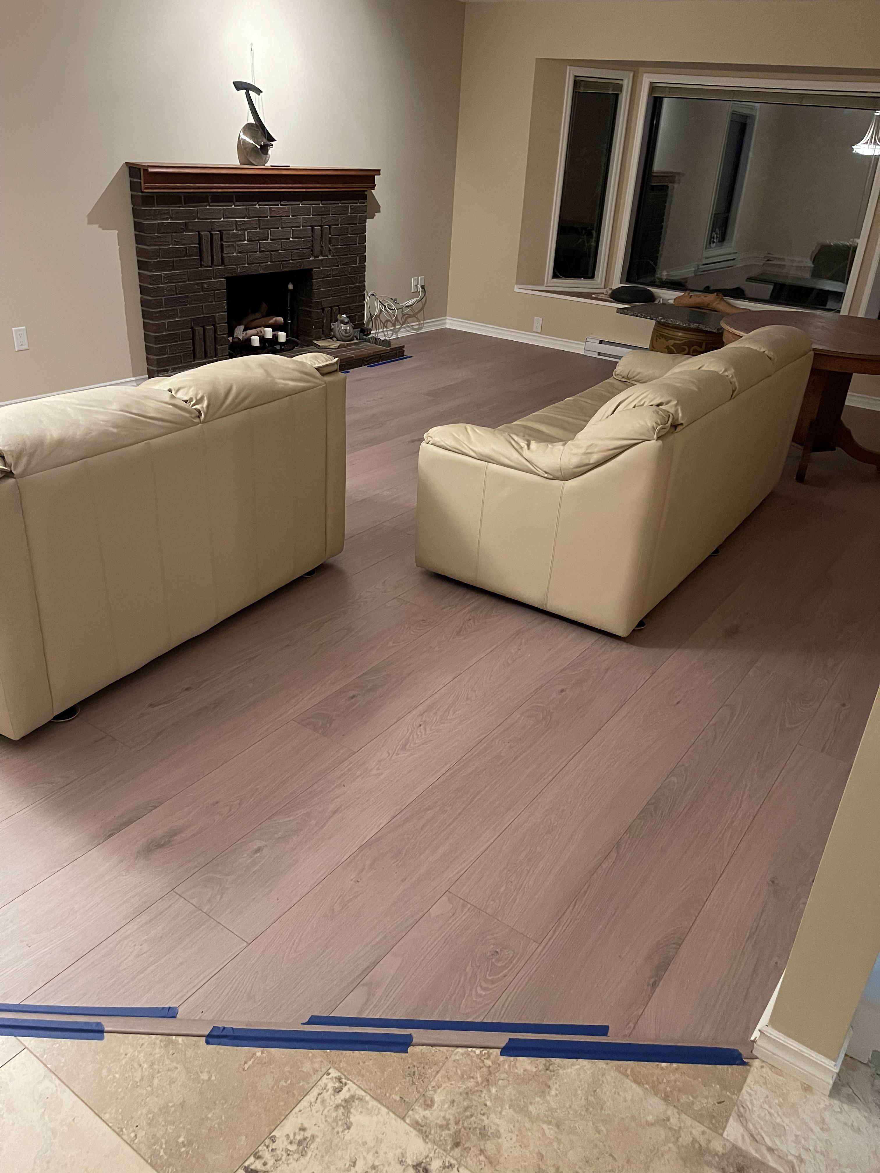 Laminate floor