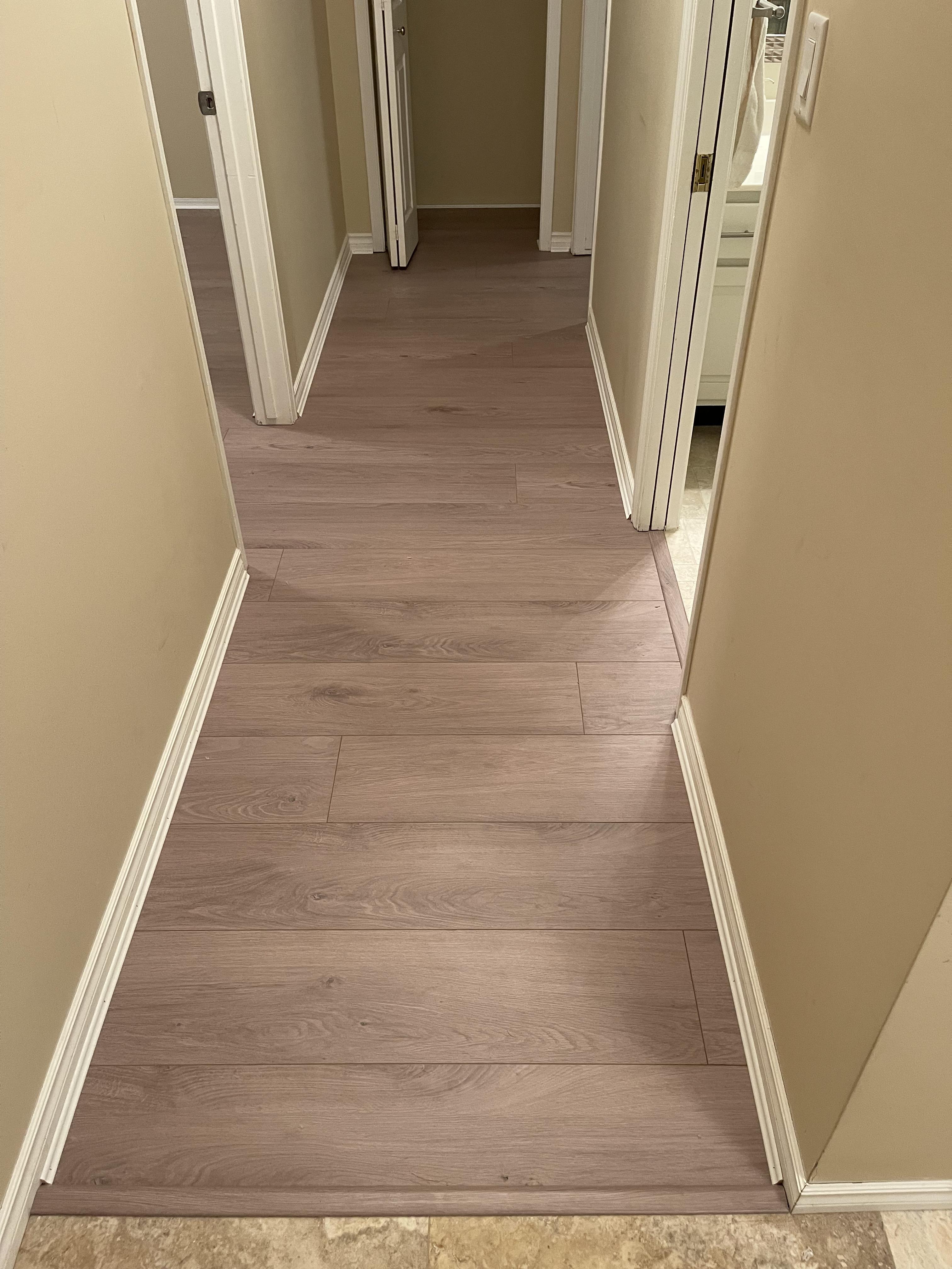 Hardwood floor