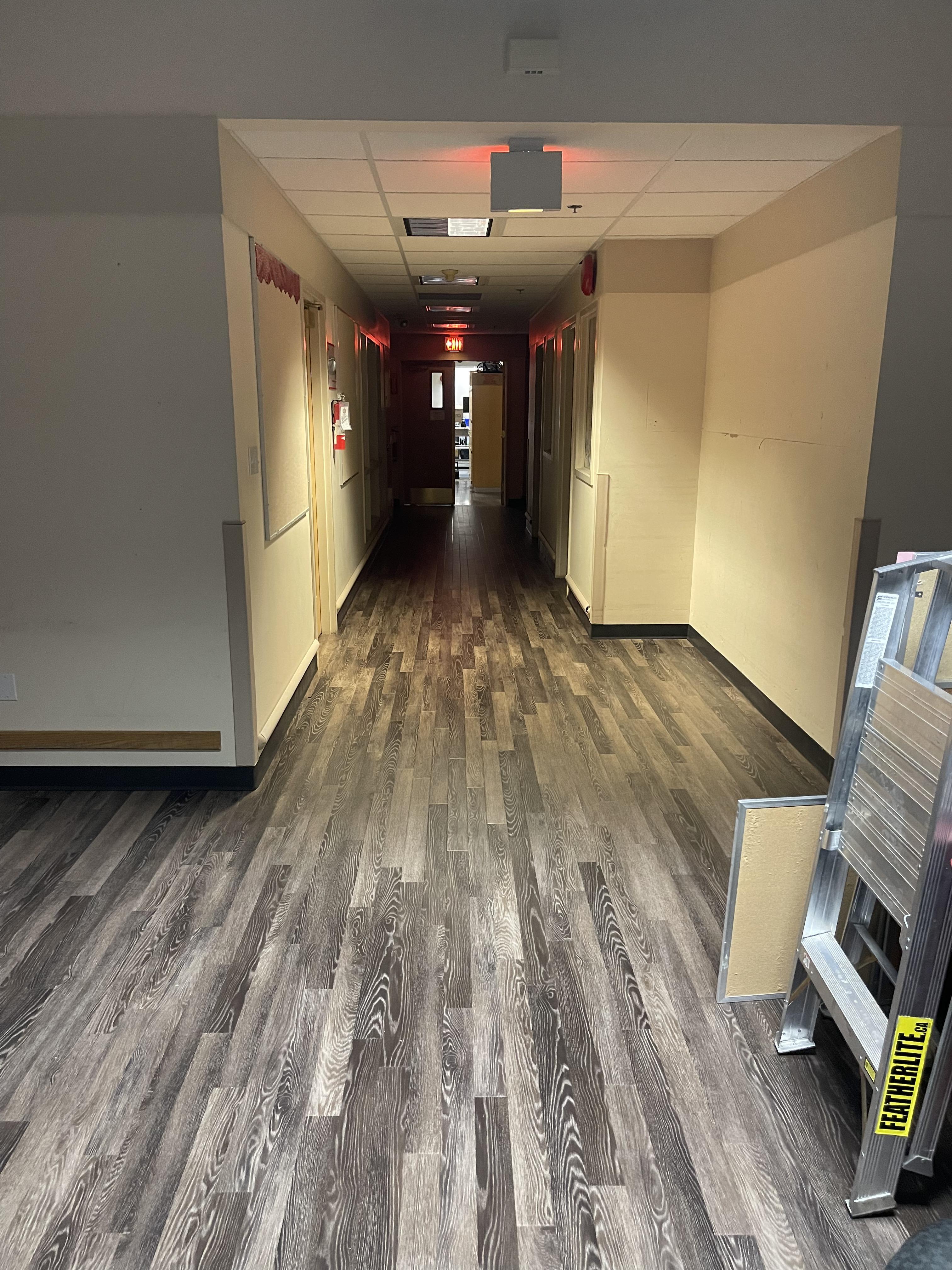 Hardwood install