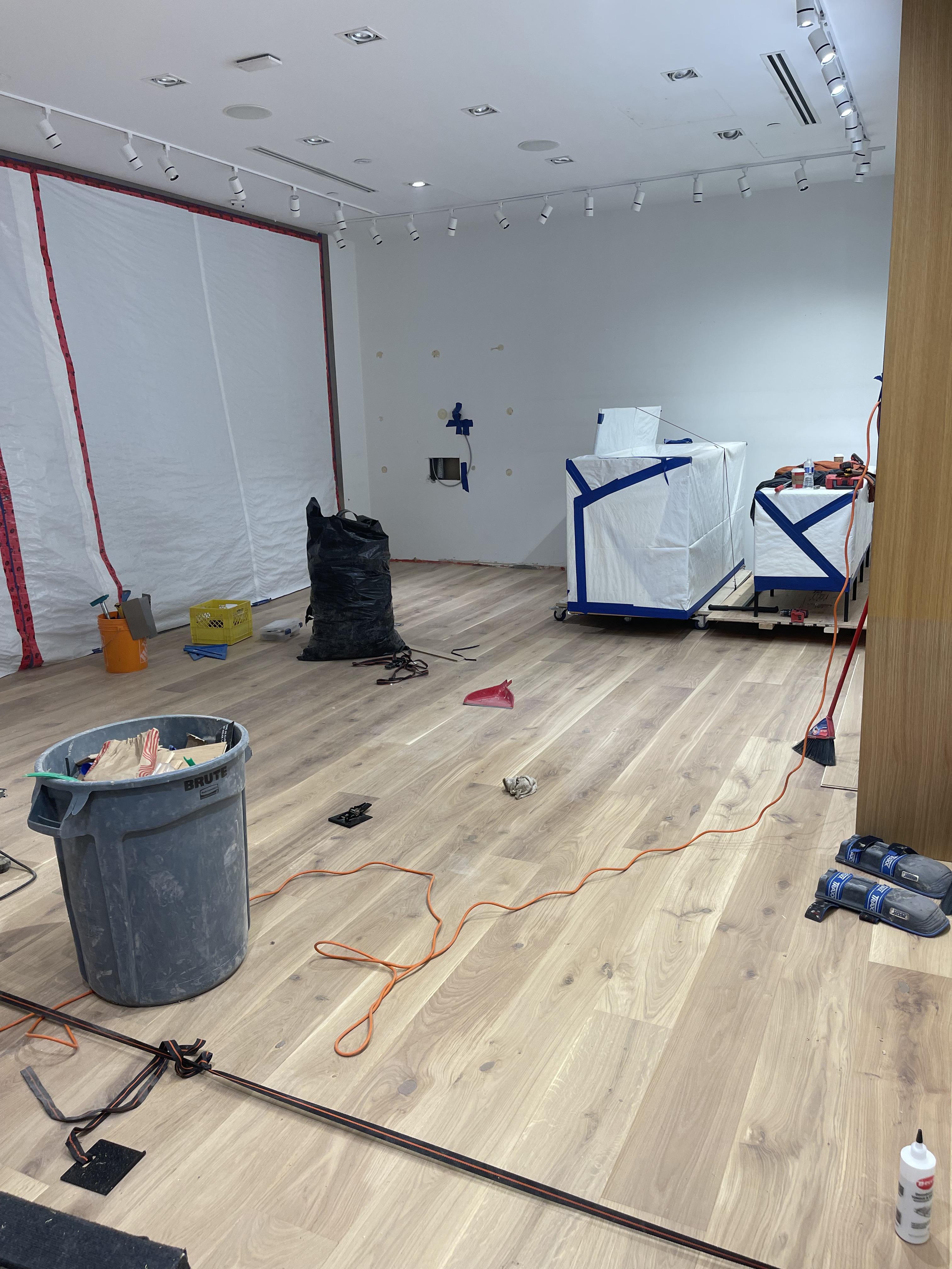 Flooring work