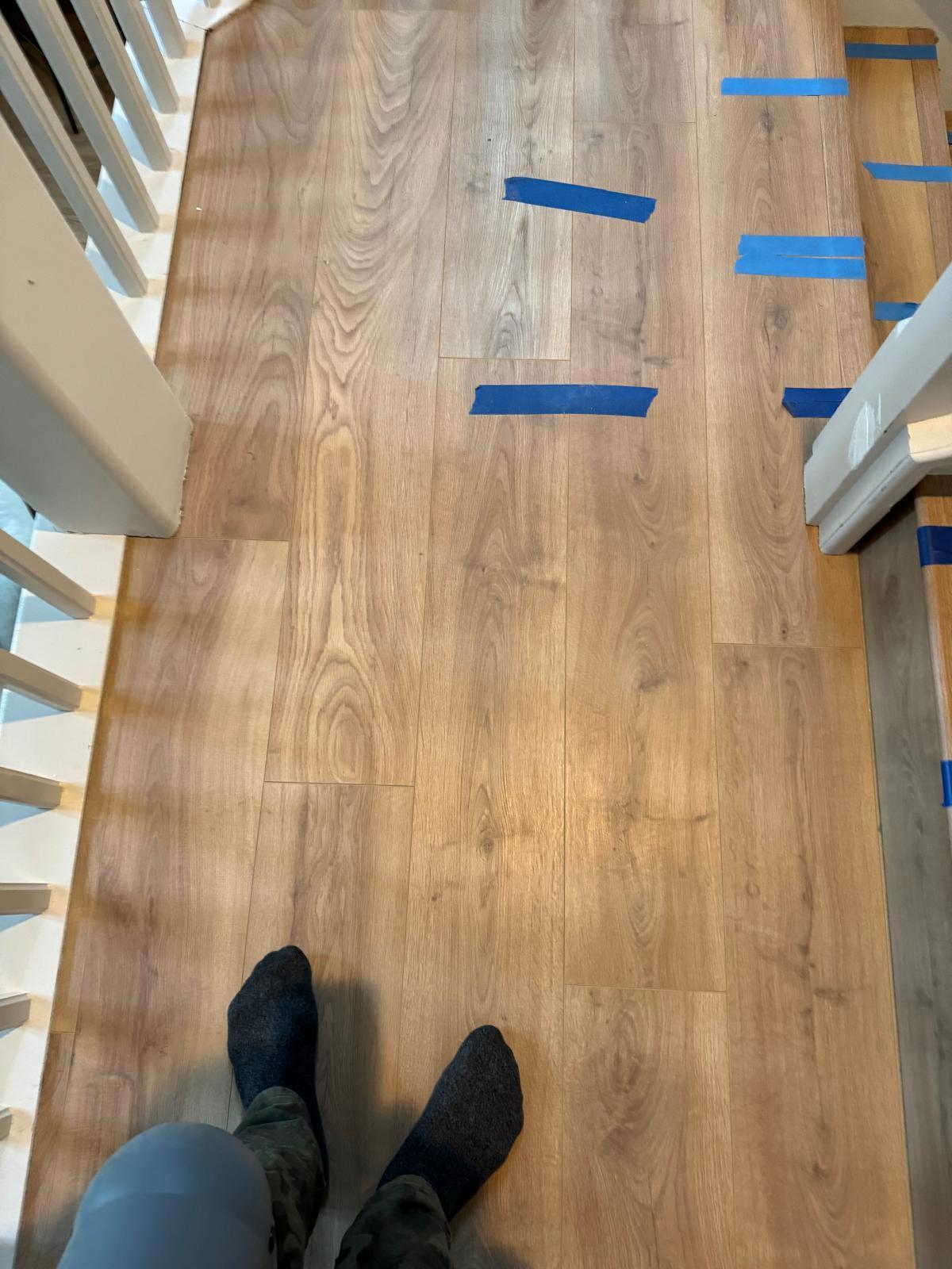 Laminate install