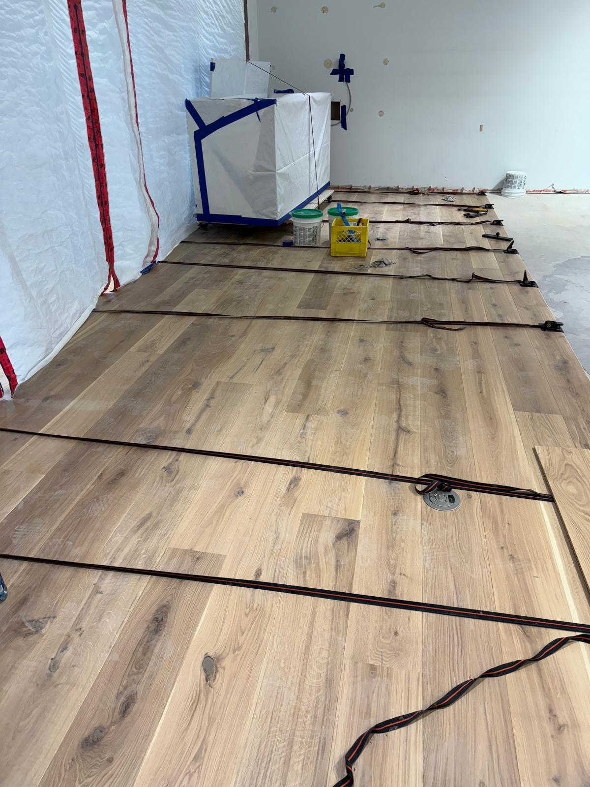 Flooring work