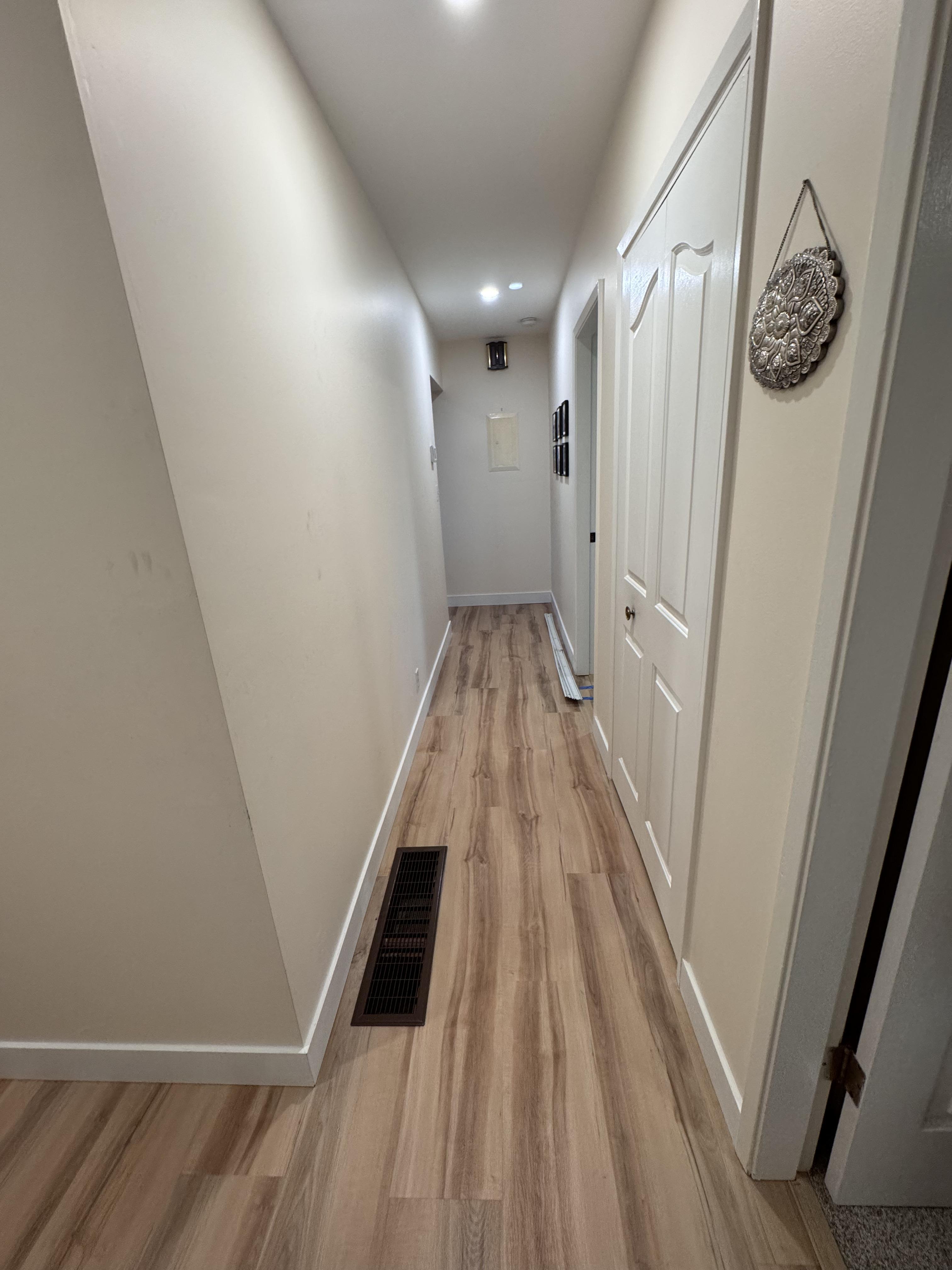 Vinyl flooring installation